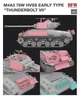 Збірна модель 1/35 Танк M4A3 Sherman 76W HVSS раннього типу "Thunderbolt VII" RFM RM-5092 - изображение 3