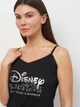 Пижама (майка + шорты) женская хлопковая Disney 53 04 B018 L Черная (5904009154108) - изображение 5