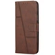 Чохол-книжка з застібкою UniCase Jet Cover для Samsung Galaxy S22 Ultra (S908) - Brown - зображення 4
