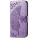Чехол-книжка с рисунком UniCase Butterfly Pattern для OPPO A3x / A3 / A40m - Light Purple - изображение 5