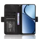 Чехол-книжка с кармашками Deexe Wallet Stand для Realme C63 / C61 / Note 60x - Black - изображение 2
