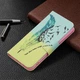 Чохол з малюнком Deexe Color Wallet для Samsung Galaxy S22 (S901) - Feather and Birds - зображення 4