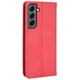 Чохол-книжка Deexe Retro Style для Samsung Galaxy S22 (S901) - Red - зображення 3