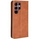 Чохол-книжка Deexe Retro Style для Samsung Galaxy S22 Ultra (S908) - Brown - зображення 3