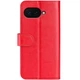 Классический чехол-книжка Deexe Wallet Style для Google Pixel 9a - Red - изображение 5