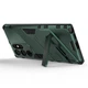 Захисний чохол з підставкою Deexe Bibercas для Samsung Galaxy S22 Ultra (S908) - Green - зображення 4