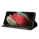 Чехол-книжка Deexe Retro Style для Samsung Galaxy S21 Ultra (G998) - Black - изображение 6