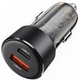 Автомобільний зарядний пристрій Acefast B12 60W USB-A+USB-C dual-port car charger Black (6974316282914) - зображення 2