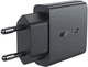 Мережевий зарядний пристрій Acefast A65 PD20W GaN single USB-C ultra-thin charger Black (6974316282686) - зображення 3