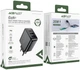 Мережевий зарядний пристрій Acefast A57 PD35W GaN 2xUSB-A+USB-C charger Black (6974316282730) - зображення 6
