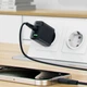 Сетевое зарядное устройство Acefast A78 PD20W GaN USB-A+USB-C charger Black (6974316283256) - изображение 5