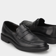 Buty loafersy męskie skórzane Ecco Metropole London 52565401001 46 Czarne (194891399012) - obraz 4