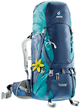 Рюкзак Deuter Aircontact 40+10 SL midnight-petrol - изображение 1
