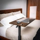 Приставной мобильный столик с регулировкой высоты Hommex Mobidesk USB Walnut (TH-010 Walnut) - изображение 6