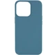 Силиконовый чехол Epik Candy для Apple iPhone 13 Pro Синий / Powder Blue - изображение 4