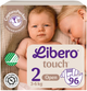 Підгузки Libero Touch 3-6 кг Розмір 2 96 шт (7322542287521) - зображення 1