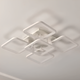 Стельова LED люстра 146W з пультом VALESO з квадратними плафонами 3000-6000 К біла IP20 V L6108-5 WT - зображення 5