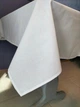 Скатерть хлопковая белая 110х160 см - изображение 2
