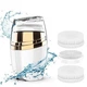 Очищающая массажная щетка для лица Sonic Facial Cleansing Brush LT-606 с тремя насадками 1000 мАч - изображение 6