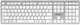 Клавиатура беспроводная A4Tech FBX50C USB/Bluetooth White (4711421972772) - изображение 1