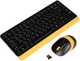 Комплект беспроводной A4Tech Fstyler FG1110 Bumblebee (4711421987752) - изображение 4