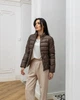 Весняна куртка коричнева біопух XXL - зображення 4