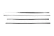 Mercedes C-Class W203 (2000-2007) - Окантовка стекол из нержавеющей стали (6 шт) от Carmos - изображение 3