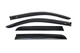Ветровики HIC для Volkswagen Amarok 2010-2022 (комплект из 4 штук) - изображение 1