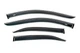 Ветровики с хромированным молдингом для Toyota Camry 2006-2011 (4 шт, HIC) - изображение 1