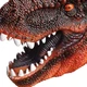 Игрушка на руку тираннозавр резиновая игрушка для детей динозавр на руку - изображение 4