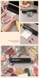 Вакууматор Vacuum Sealer бытовой вакуумный упаковщик продуктов Черный - изображение 8