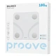 Напольные Смарт-весы для дома Proove Balance с Bluetooth до 180 кг (SLBF00010002) White - изображение 6