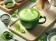 Японський зелений чай пудра Матча зелена (маття), банка 100г OS-MATCHA-G100 - изображение 8