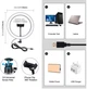 Кольцевая USB LED лампа Puluz PU407 11.8" - изображение 3