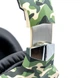 Проводная игровая гарнитура ONIKUMA Gaming with LED K8, USB, 3.5mm, 2.2m, Camouflage-Green - изображение 6