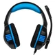 Дротова ігрова гарнітура HUNTERSPIDER Gaming with LED V3, USB, 3.5mm, 2.2m, black-blue - зображення 4