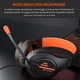 Дротова ігрова гарнітура MeeTion Gaming Backlit MT-HP021, USB, 3.5mm, 1.8m, black-orange - зображення 6