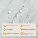 Самоклеящаяся LVT плитка Sticker Wall на пол, для ванной, кухни 457*457*1.5mm (D) SW-00002460 - изображение 2
