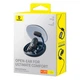 Бездротові навушники Baseus Eli Sport 1 Open-Ear TWS Earbuds, IPX4, BT5.3, 65mAh, 600mAh, 7.5h, Cosmic Black A00064400121-00 - зображення 7