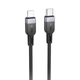 Дата кабель Hoco X109 Energy silicone Type-C to Lightning (1m) Black - зображення 1