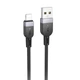 Дата кабель Hoco X109 Energy silicone USB to Lightning (3m) Black - 00000077111_1 - зображення 1