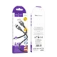 Дата кабель Hoco X109 Energy silicone USB to Lightning (2m) Black - изображение 5