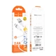 Дата кабель Hoco X109 Energy silicone USB to MicroUSB (1m) White - изображение 4