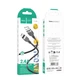 Дата кабель Hoco X109 Energy silicone USB to MicroUSB (2m) Black - изображение 5