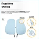 Комплект парта Evo-Kids TH-330 Light Blue + кресло Evo-kids Mio Lite KBL світло-блакитний (TH-330 W/Z + Y-208 KBL) - изображение 7