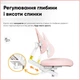 Комплект парта Evo-Kids TH-330 Pink + кресло Evo-kids Mio Lite KP розовый (TH-330 W/PN + Y-208 KP) - изображение 8