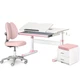 Комплект (L) Evo-Kids TH-310 Pink (парта + крісло + тумба) (арт. TH-310 + Y-412 Lite + BD C3_PINK) Рожевий - зображення 1
