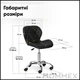 Крісло Hommex Margo Black (арт. H-245 Black) - зображення 3