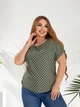 Блузка женская DEMMA 660 58-60 Хаки горох - изображение 4
