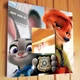 Декоративное зеркало "Мультфильм Зверополис. Zootopia" сувенир ребенку, фанатам Дисней, украшение детской комнаты, спальни - изображение 1